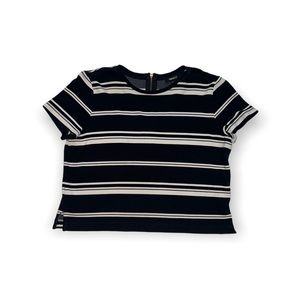 Forever 21 Striped Cropped T-Shirt, Size S